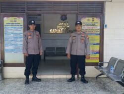 ‎Personel Piket Laks Giat Jaga Mako Polsek Kapuas Tengah