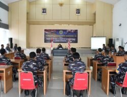 Perkuat Kesiapsiagaan dan Binpotmar, Komandan Kodaeral XII Berikan Pembekalan Kepada Para Danposal dan Danpos Babinpotmar Jajaran