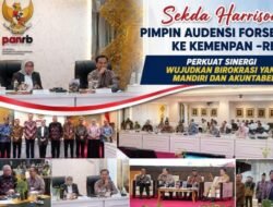 Sekda Harisson Pimpin Audiensi Forsesdasi Ke Kemenpan-RB, Perkuat Sinergi Wujudkan Birokrasi Yang Mandiri Dan Akuntabel