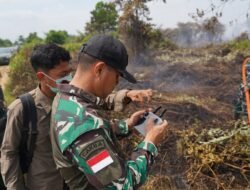 Tinjau Lokasi Karhutla, Pangdam XII/Tpr Instruksikan Jajaran Percepat Pemadaman dan Imbau Warga Tak Bakar Lahan
