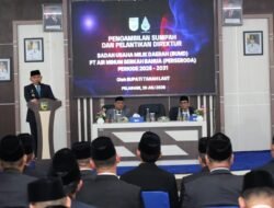 Dandim 1009/Tanah Laut Hadiri Pengambilan Sumpah/Janji dan Pelantikan Direktur BUMD PT Air Minum Berkah Banua