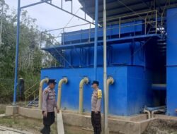 Personil Polsek kapuas Tengah laksanakan Patroli ke objek vital ke PDAM unit Pujon.