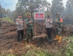 Kapolsek Pontianak Selatan Bersama TNI dan Instansi Terkait Laksanakan Patroli Karhutla, Perkuat Sinergi Cegah Kebakaran Lahan