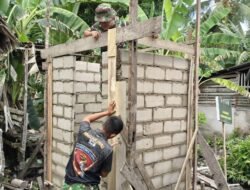 Satgas TMMD Ke-129 Kebut Pemasangan Batako MCK Demi Percepat Pembangunan