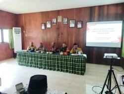 Babinsa Koramil 1008-06/Banua Lawas-Pugaan Hadiri Rapat Pemantapan Napak Tilas Kemerdekaan RI ke-81