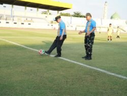 Dukung Pencarian Talenta Muda, Pangdam XXII/Tambun Bungai Buka Turnamen Sepak Bola Gubernur Cup Road Pangdam Cup TA 2026