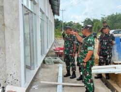 Tinjau KDKMP dan Jembatan Bantuan Presiden di Sintang, Kasdam XII/Tpr Minta Pembangunan Dipercepat