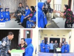 Komandan Kodaeral XII Anjangsana ke Warakawuri, Pererat Silaturahmi dan Wujudkan Kepedulian kepada Keluarga Besar TNI AL