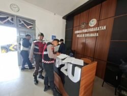 Perkuat Deteksi Dini Perimeter Luar, Sat Samapta Polres Sukamara Monitor Lapas Kelas III