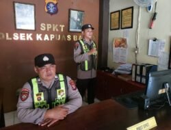 Polsek Kapuas Barat Gelar Siaga Jaga Mako, Pastikan Keamanan Wilayah Tetap Kondusif