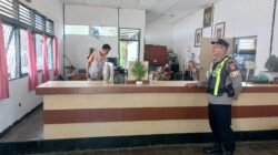 Antisipasi Kriminalitas, Polsek Kapuas Barat Patroli Objek Vital di Kelurahan Mandomai
