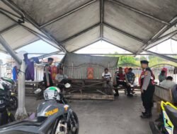 Sambangi Area Dermaga, Sat Samapta Polres Sukamara Gali Informasi Kamtibmas Pelabuhan