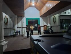 Dekati Komunitas Malam, Sat Samapta Polres Sukamara Amati Kondusifitas Area Bank Kalteng