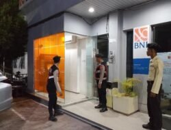 Serap Aspirasi Keamanan Perbankan, Sat Samapta Polres Sukamara Gelar Dialog Malam di Bank BNI