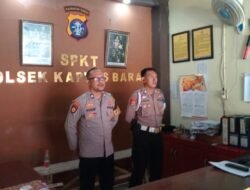 Siaga Mako, Personel Piket Polsek Kapuas Barat jaga Keamanan Di Sekitar Mako