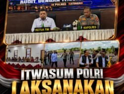 Itwasum Polri Laksanakan Audit Khusus di Polres Katingan