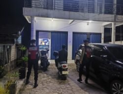 Sasar Sudut Fasilitas Anjungan Tunai, Sat Samapta Polres Sukamara Cek Area Bank Mandiri