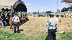 Meriahkan Hari Jadi Kabupaten Pulang Pisau ke-24, Polsek Kahayan Hilir Amankan Lomba Tradisional Manyipet