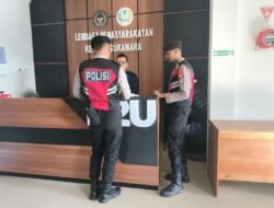 Pertebal Sistem Pengamanan Perimeter, Sat Samapta Polres Sukamara Cek Ring Luar Lapas