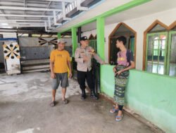 Polsek Banama Tingang Jalin Kedekatan dengan Warga Desa Pahawan Melalui Dialog Kamtibmas