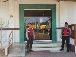 Jamin Kenyamanan Transaksi Perbankan Daerah, Sat Samapta Polres Sukamara Cek Bank Kalteng