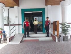 Jamin Kenyamanan Operasional Perbankan Daerah, Sat Samapta Polres Sukamara Cek Bank Kalteng