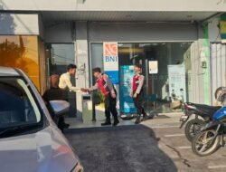 Proteksi Maksimal Kantor Perbankan, Sat Samapta Polres Sukamara Singgahi Mesin ATM BNI