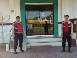 Hadirkan Jaminan Rasa Aman Sektor Perbankan, Sat Samapta Polres Sukamara Monitor Bank Kalteng