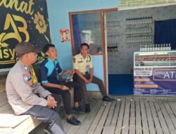 Gelar Patroli Objek Vital, Polsek Kahayan Kuala Berikan Rasa Aman Bagi Masyarakat