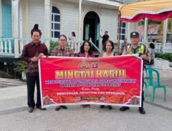 Guna Mendengar Aspirasi Dari Masyarakat, Polsek Kapuas Barat  Gelar Minggu Kasih Di Kelurahan Mandomai