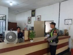 Cegah Gangguan Kamtibmas, Polsek Kapuas Barat Patroli Objek Vital di Kelurahan Mandomai