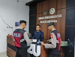 Kawal Keamanan Objek Vital Fasilitas Negara, Sat Samapta Polres Sukamara Gelar Patroli Malam di Lapas Kelas III