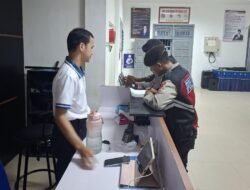 Perketat Deteksi Dini Tengah Malam, Sat Samapta Polres Sukamara Pantau Area Luar Lapas Kelas III