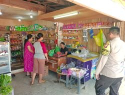 Ciptakan Situasi Desa Aman dan Kondusif, Polsek Permata Kecubung Gelar KRYD Pagi Hari