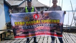 SOSIALISASI PENEBANGAN HUTAN SECARA LIAR (ILEGAL LOGING) OLEH PERSONIL POLSEK PULAU PETAK