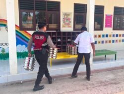 PATROLI DAN PENGAWALAN MBG, SAT SAMAPTA PASTIKAN DISTRIBUSI BERJALAN AMAN DAN TEPAT SASARAN