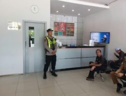 Cegah Potensi Gangguan Kamtibmas, Polsek Kapuas Barat Patroli Objek Vital di Mandomai
