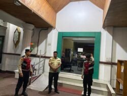 Pastikan Mesin ATM dan Lingkungan Gedung Aman, Sat Samapta Polres Sukamara Patroli Bank Kalteng