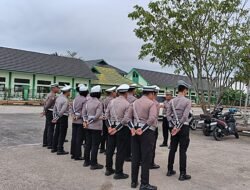 Hadir di Tengah Masyarakat, Satlantas Polres Kapuas Pengaturan Pagi