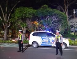 Antisipasi Balapan Liar, Satlantas Polres Kapuas Patroli malam