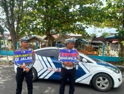 Wujudkan Kamseltibcarlantas Kondusif, Satlantas Polres Kapuas Antisipasi Balapan Liar.