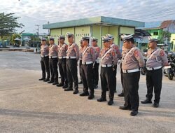APEL PAGI SEBELUM BERTUGAS SATLANTAS POLRES KAPUAS