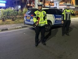 Antisipasi Balapan Liar, Satlantas Polres Kapuas Patroli malam