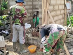 Pasang Kloset MCK RTLH, Satgas TMMD Reguler Ke-129 Kebut Pekerjaan