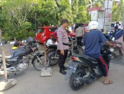 Antisipasi Penambangan Ilegal, Polsek Dusun Selatan Gencar Beri Imbauan Dengan Warga