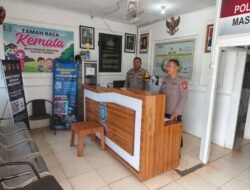 Tingkatkan kewaspadaan mako di lakukan KA SPKT beserta piket Polsek.
