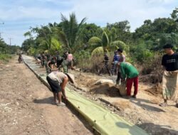 Rabat Beton Terus Dikebut, Satgas TMMD Reguler ke-129 Kejar Target Penyelesaian