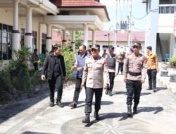 Amankan Pelayanan Unjuk Rasa Aksi Damai di Kantor DPRD, Polres Barito Selatan Kedepankan Sikap Humanis