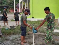 Masyarakat Bangga, Satgas TMMD Reguler Ke-129 Kodim 1208/Sambas Berhasil Temukan Sumber Air Bersih Melalui Sumur Bor