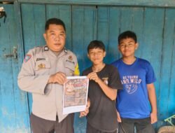 Stop Membakar dan Hutan, Polsek Tanah Siang Sosialisasi Karhutla Ke Masyarakat